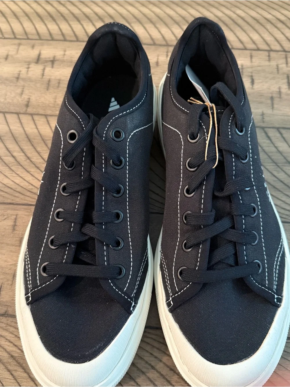 New Adidas by Stella McCartney Courty Cotton Sneakers Size 9.5 w/ Box